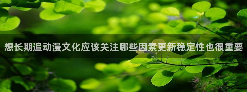 兔蛙漫：想长期追动漫文化应该关注哪些因素更新稳定性也很重要